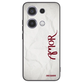 Picasee silikonový černý obal pro Xiaomi Redmi Note 14S - Amor