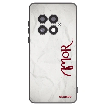 Picasee silikonový černý obal pro OnePlus 13 5G - Amor