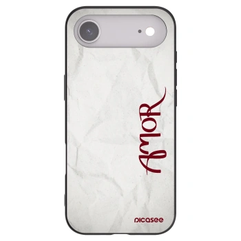 Picasee silikonový černý obal pro Apple iPhone Air - Amor
