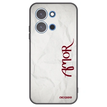 Picasee silikonový černý obal pro Xiaomi Redmi 15C 4G - Amor