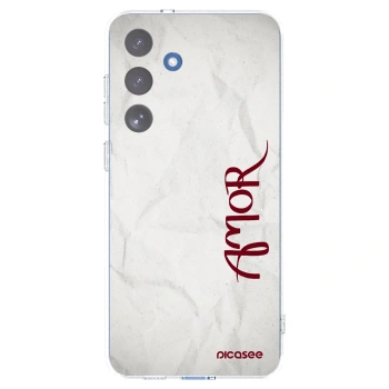 Picasee silikonový průhledný obal pro Samsung Galaxy S25 FE 5G - Amor