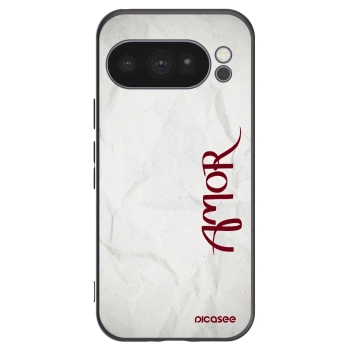 Picasee silikonový černý obal pro Google Pixel 10 Pro - Amor