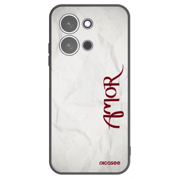 Picasee silikonový černý obal pro Xiaomi Redmi 15C 5G - Amor