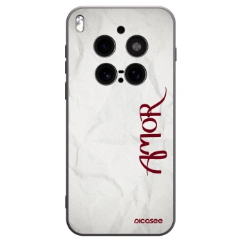 Picasee silikonový černý obal pro Vivo X300 Pro - Amor