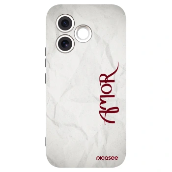 Picasee silikonový černý obal pro Honor 600 Lite - Amor