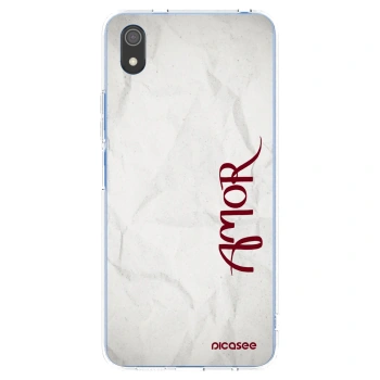 Picasee silikonový průhledný obal pro Xiaomi Redmi 7A - Amor