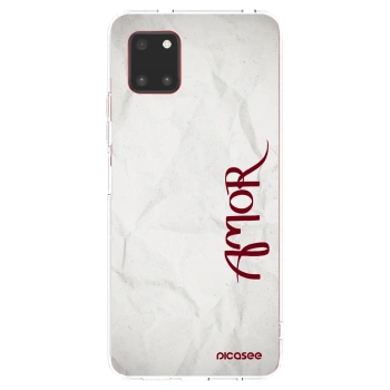 Picasee silikonový průhledný obal pro Samsung Galaxy Note 10 Lite N770F - Amor