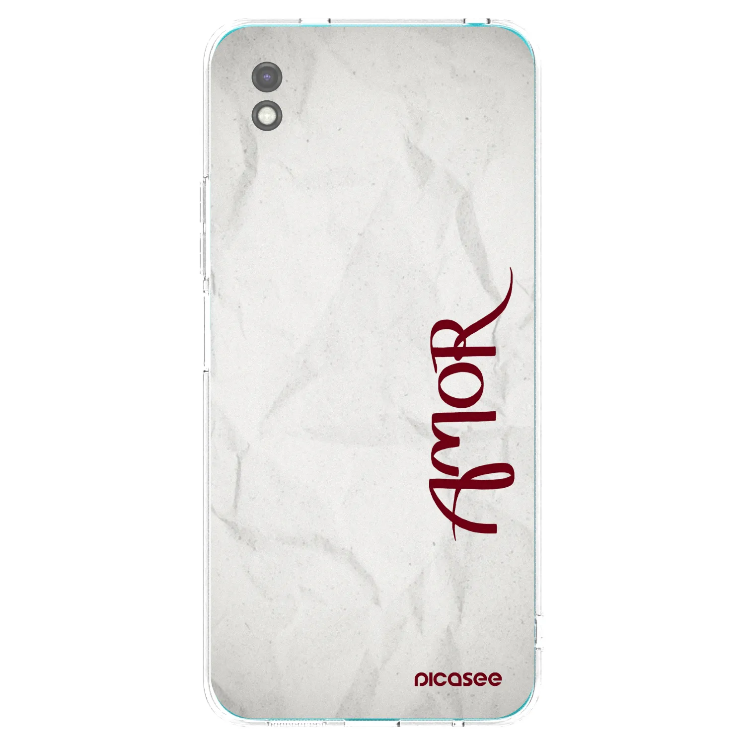Picasee silikonový černý obal pro Xiaomi Redmi 9A - Amor