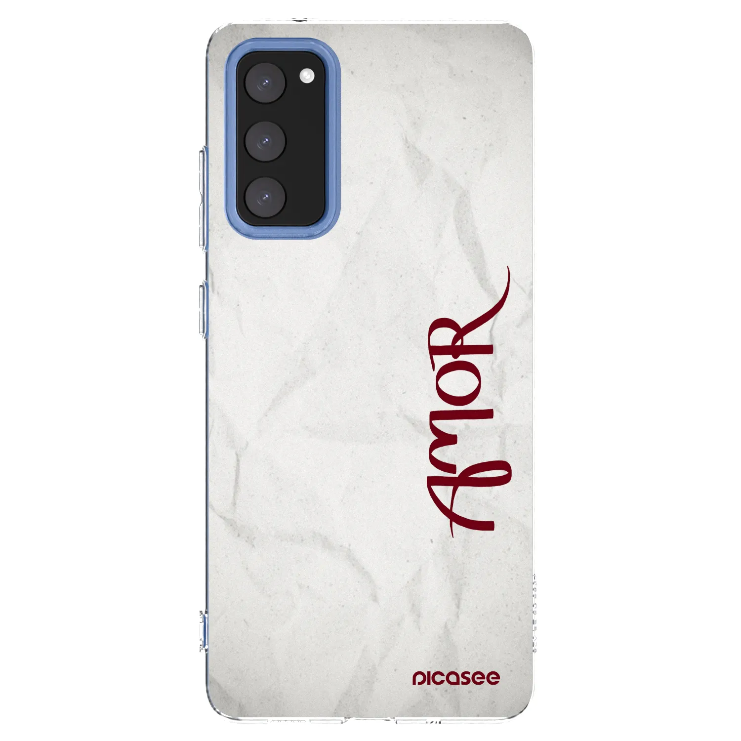 Picasee silikonový průhledný obal pro Samsung Galaxy S20 FE - Amor