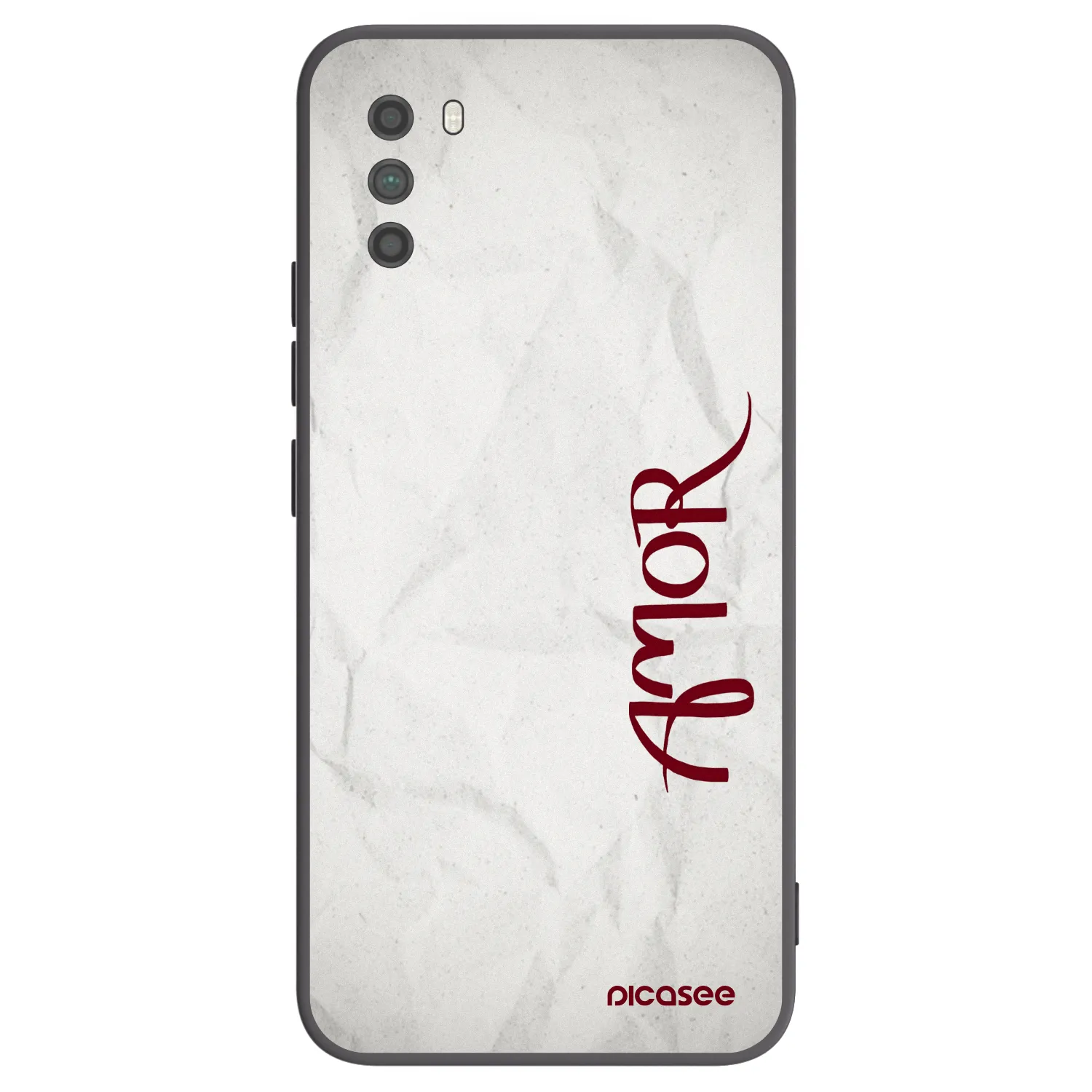 Picasee silikonový černý obal pro Xiaomi Poco M3 - Amor