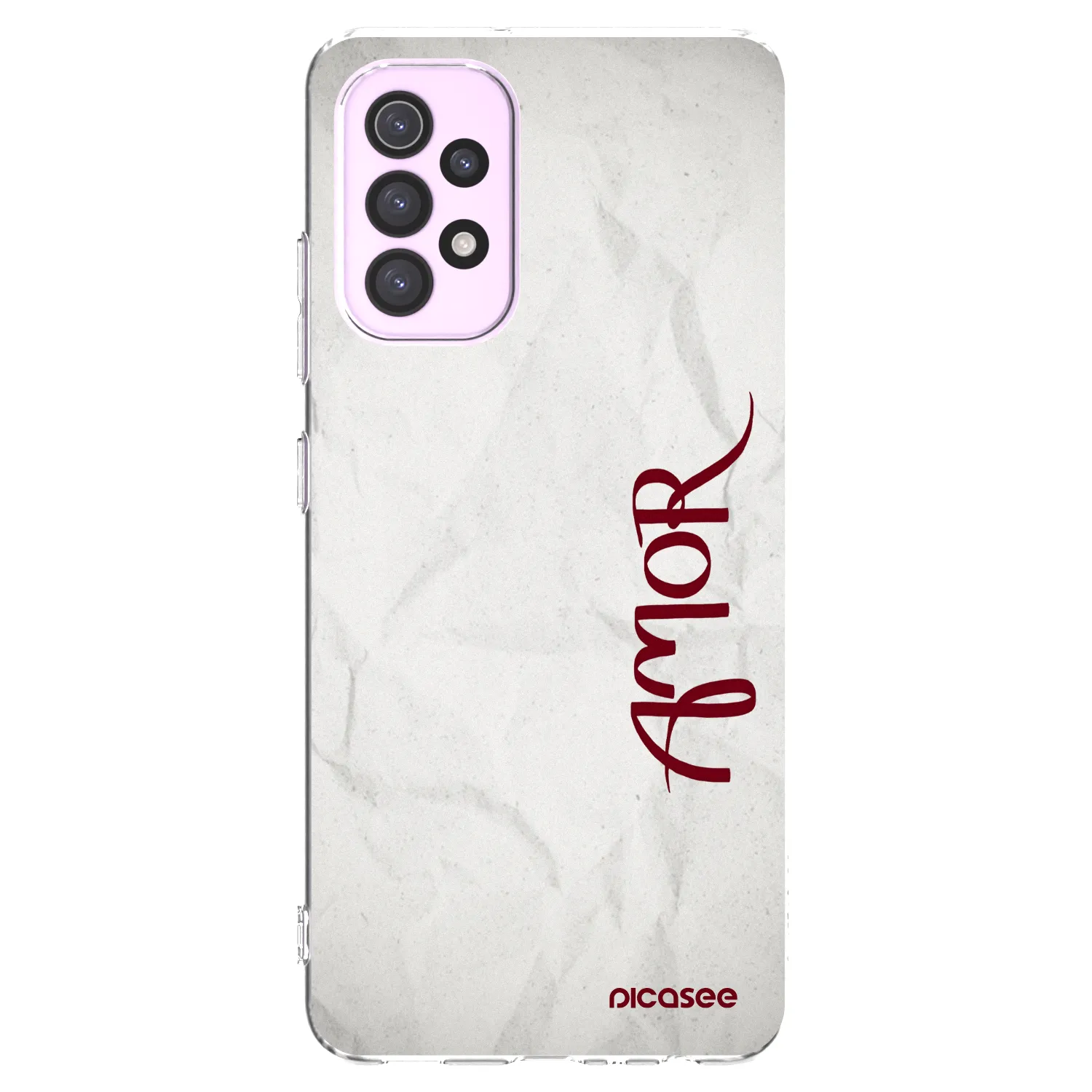 Picasee silikonový průhledný obal pro Samsung Galaxy A32 5G A326B - Amor
