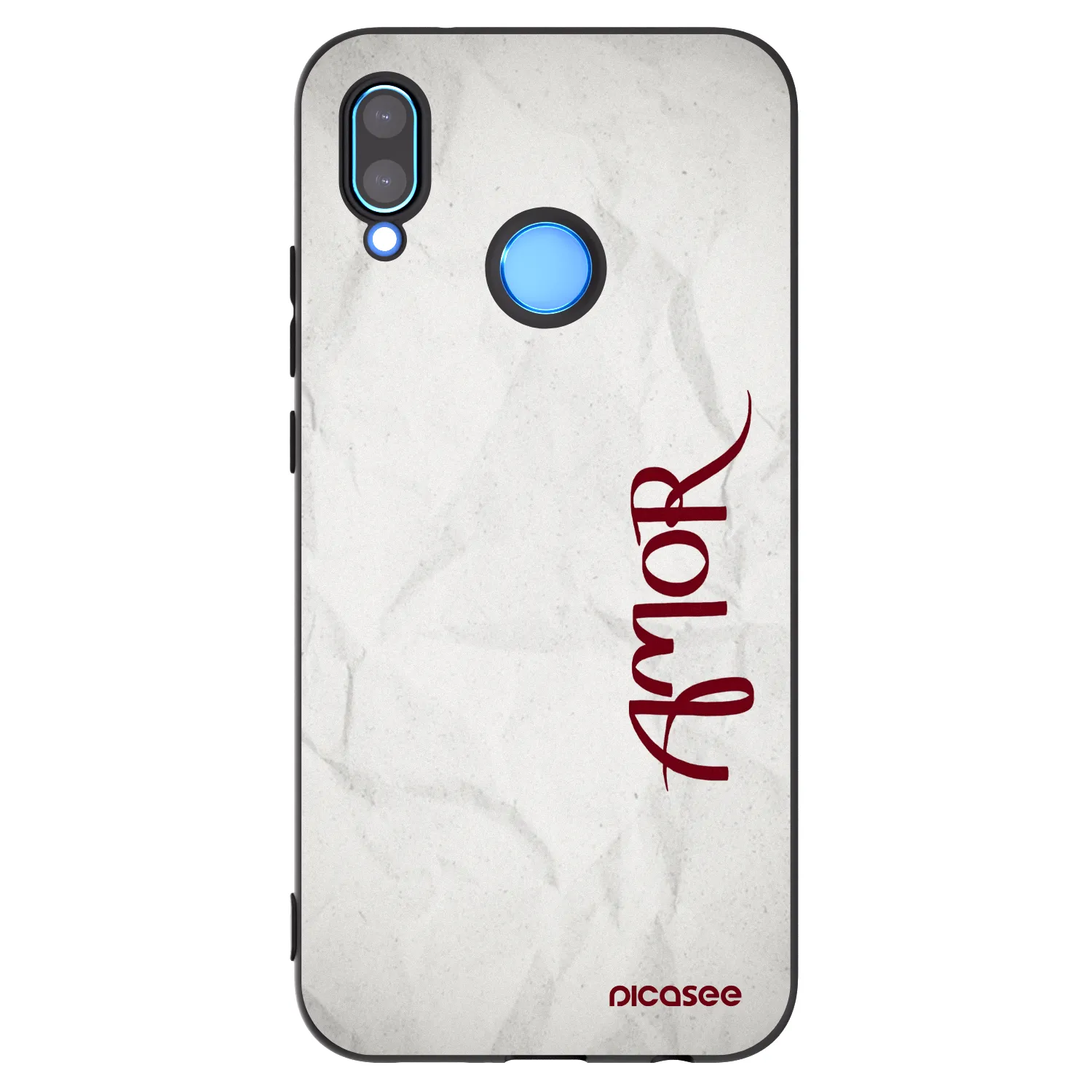 Picasee silikonový černý obal pro Huawei P20 Lite - Amor