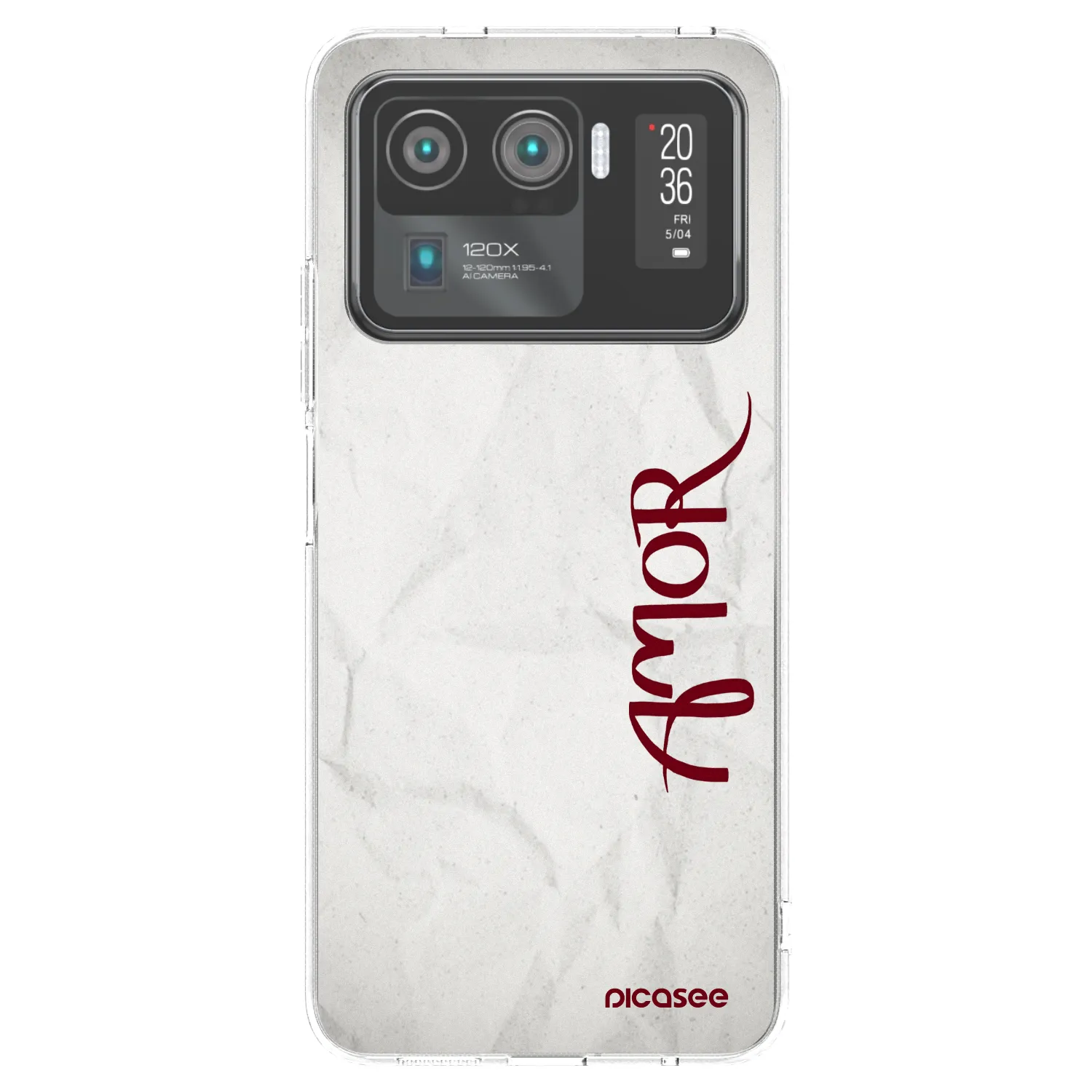 Picasee silikonový průhledný obal pro Xiaomi Mi 11 Ultra - Amor