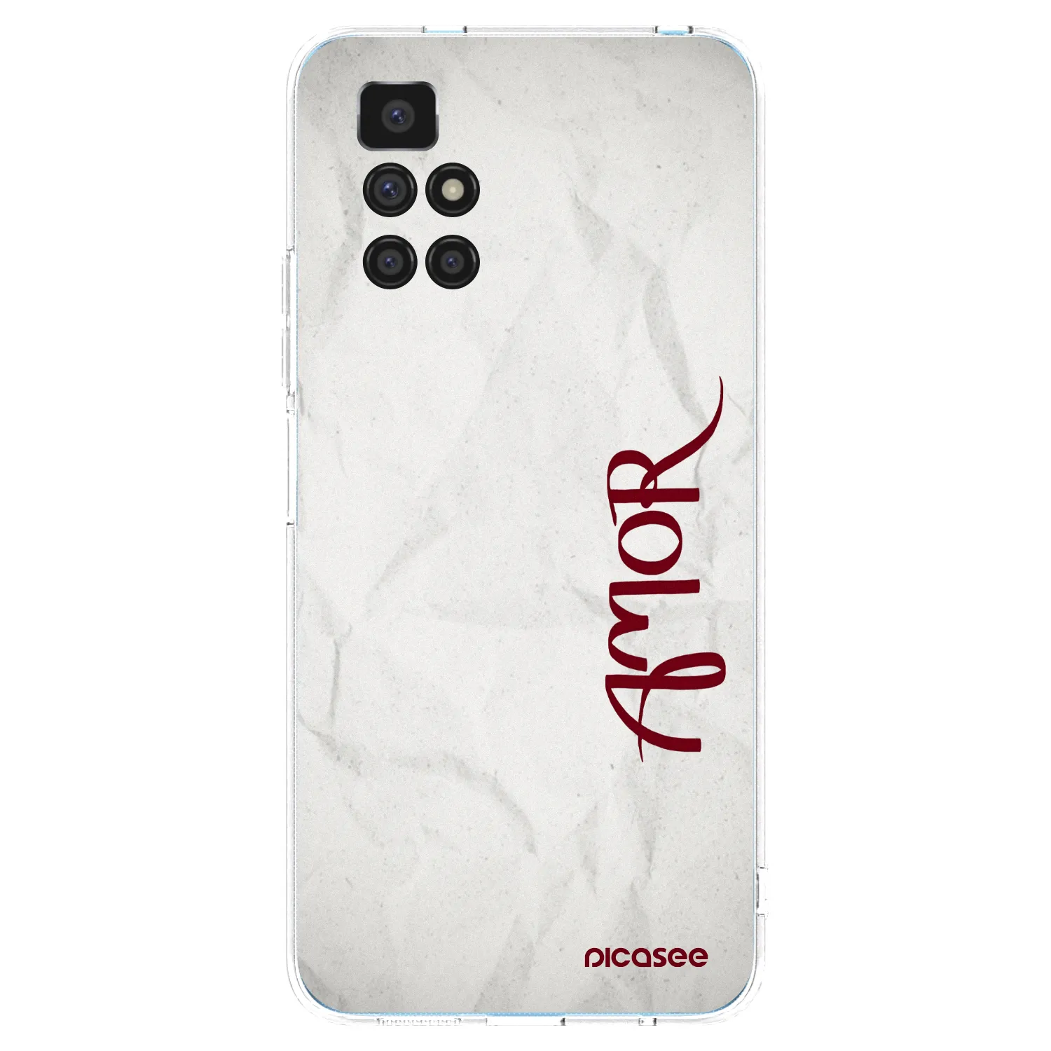 Picasee silikonový průhledný obal pro Xiaomi Redmi 10 - Amor
