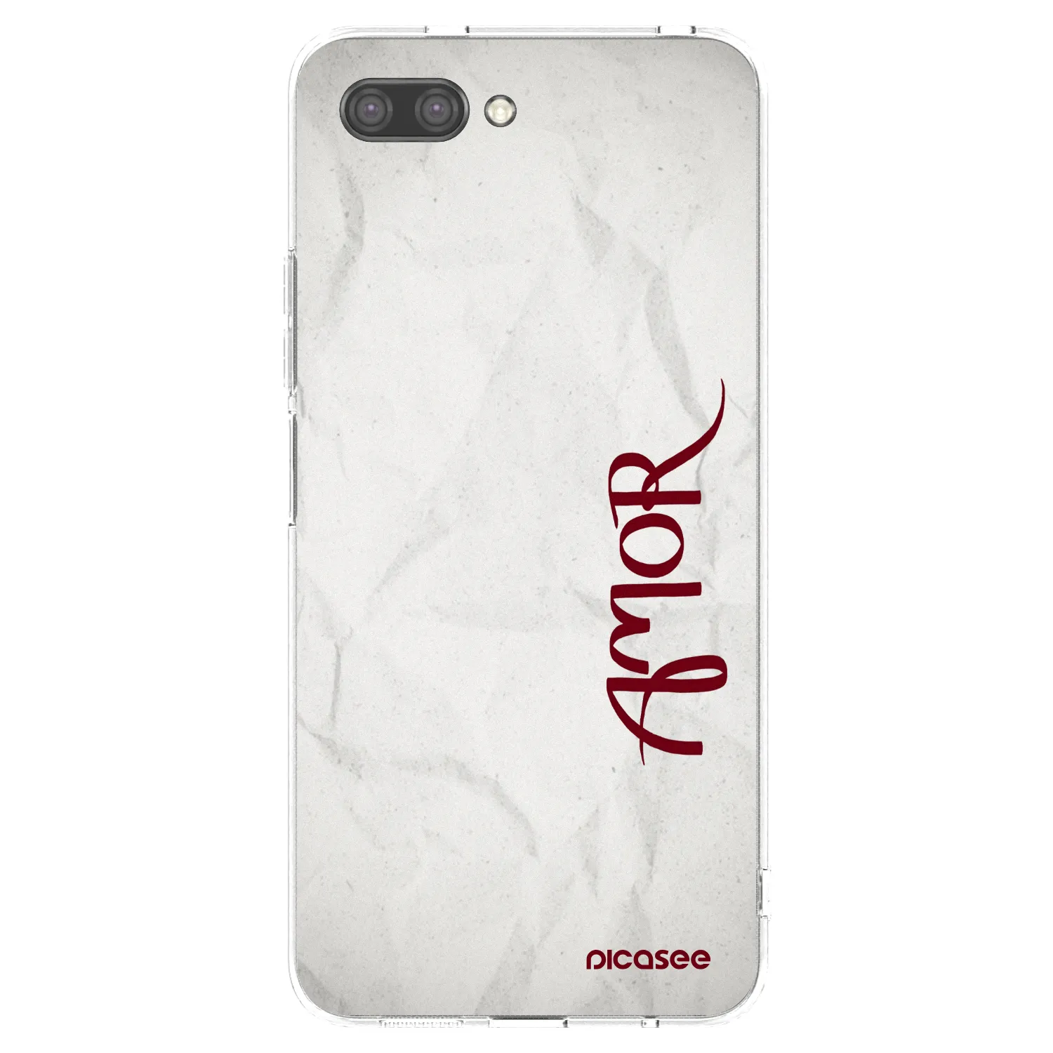 Picasee silikonový průhledný obal pro Honor 10 - Amor