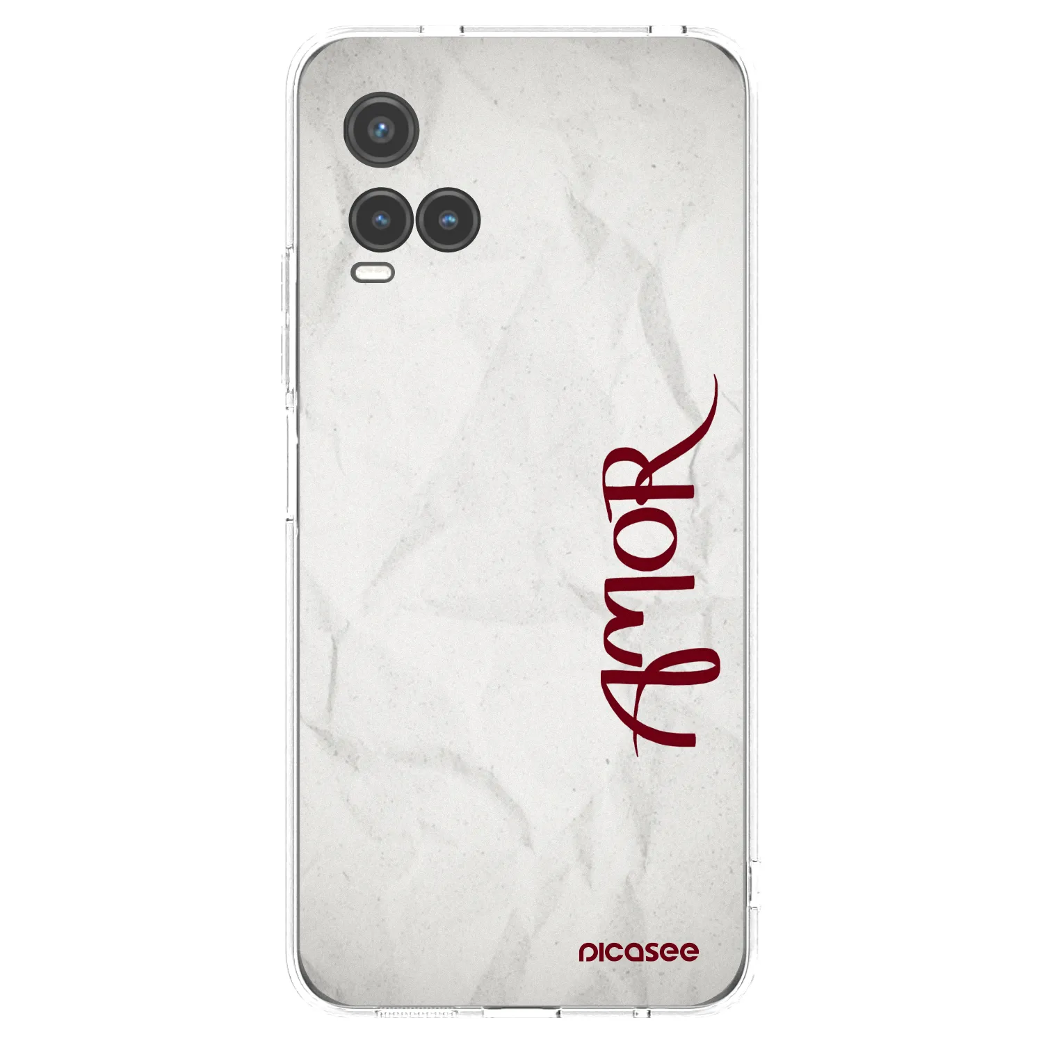 Picasee silikonový průhledný obal pro Vivo Y33s - Amor