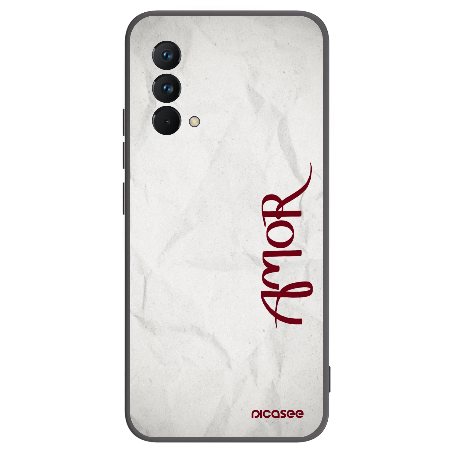 Picasee silikonový černý obal pro Realme GT Master Edition 5G - Amor