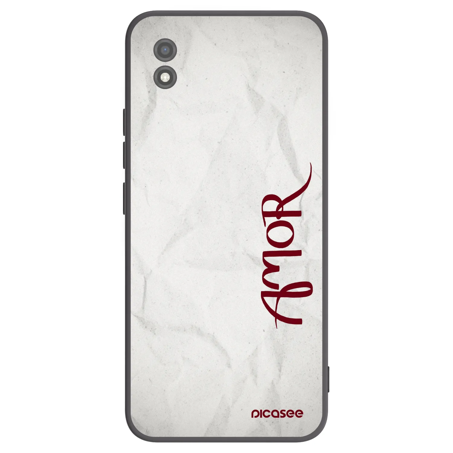 Picasee silikonový černý obal pro Realme C11 (2021) - Amor