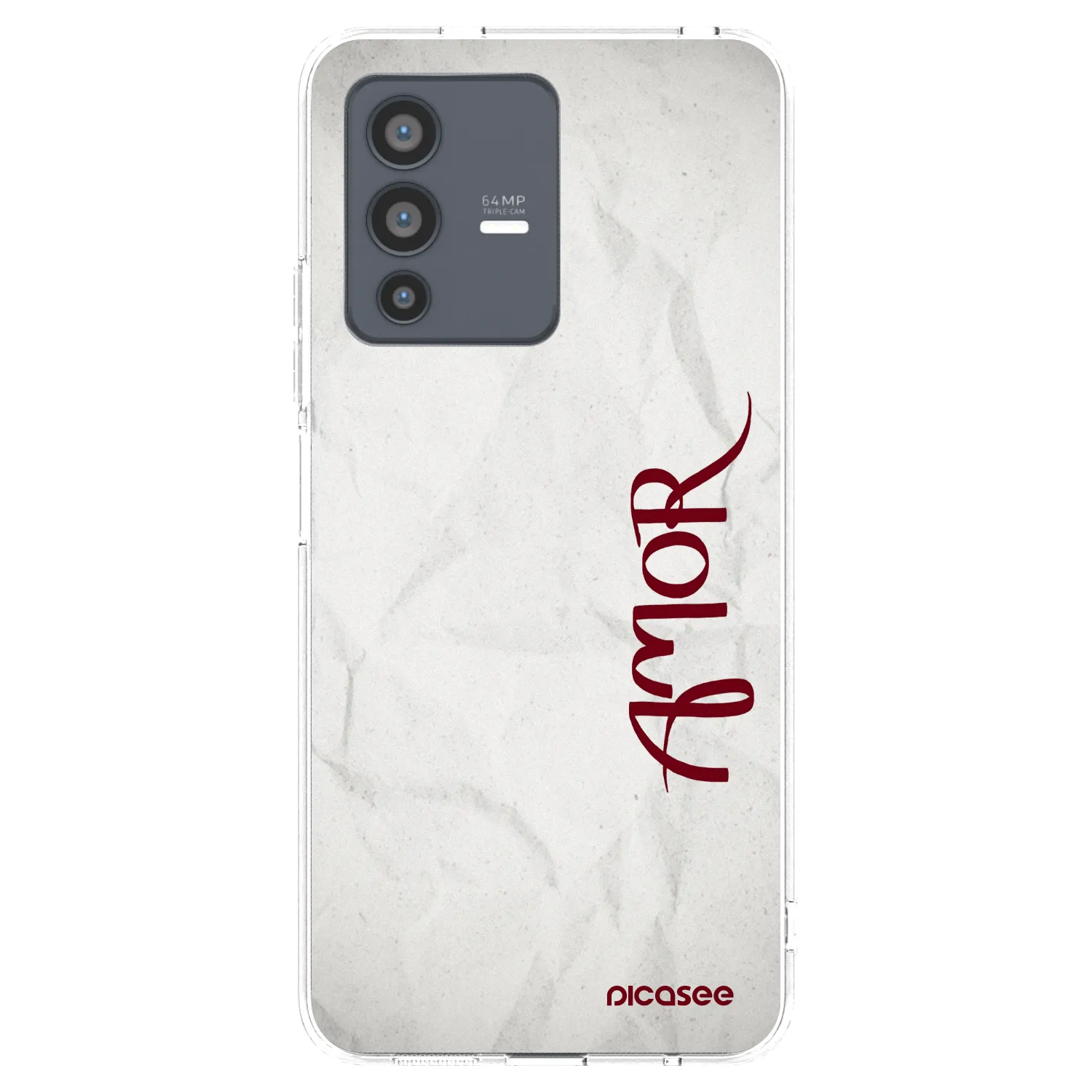 Picasee silikonový průhledný obal pro Vivo V23 5G - Amor