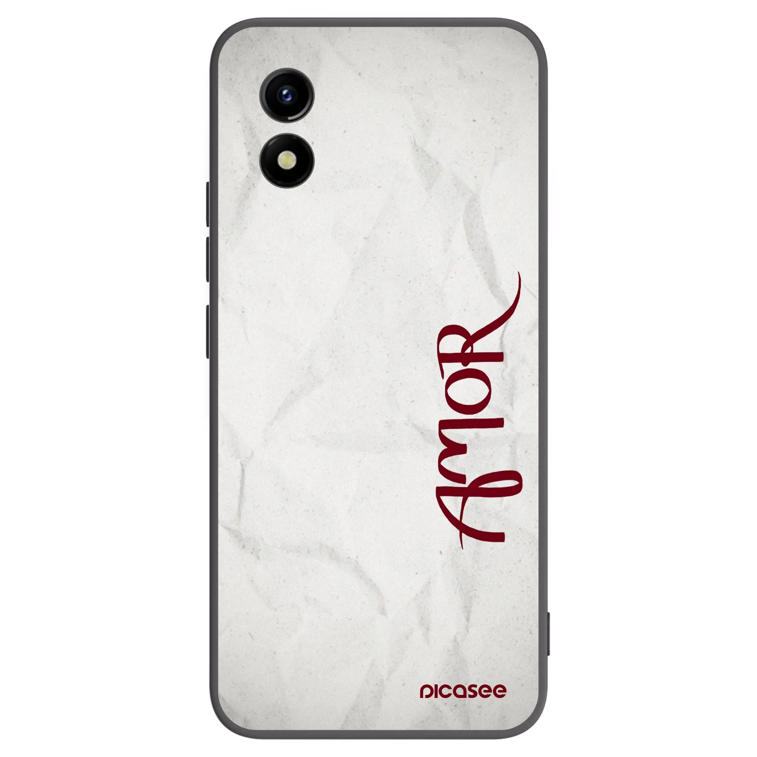 Picasee silikonový černý obal pro Vivo Y01 - Amor