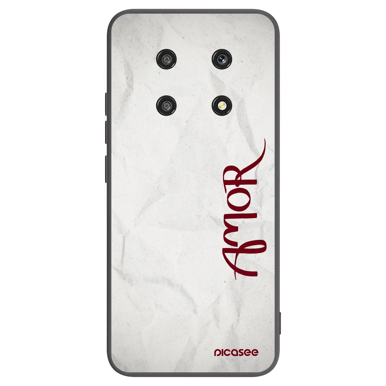 Picasee silikonový černý obal pro Honor Magic4 Lite 5G - Amor