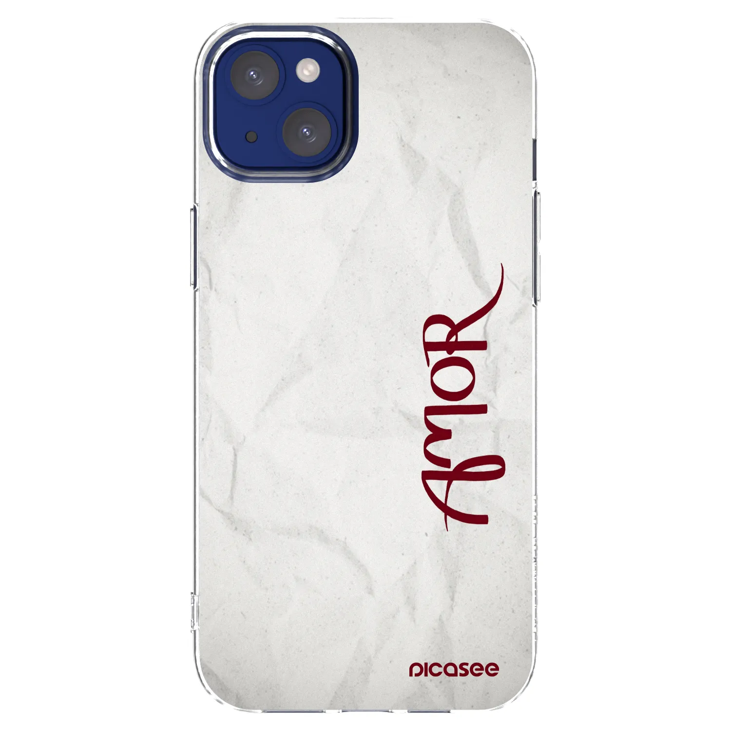 Picasee silikonový průhledný obal pro Apple iPhone 14 Plus - Amor