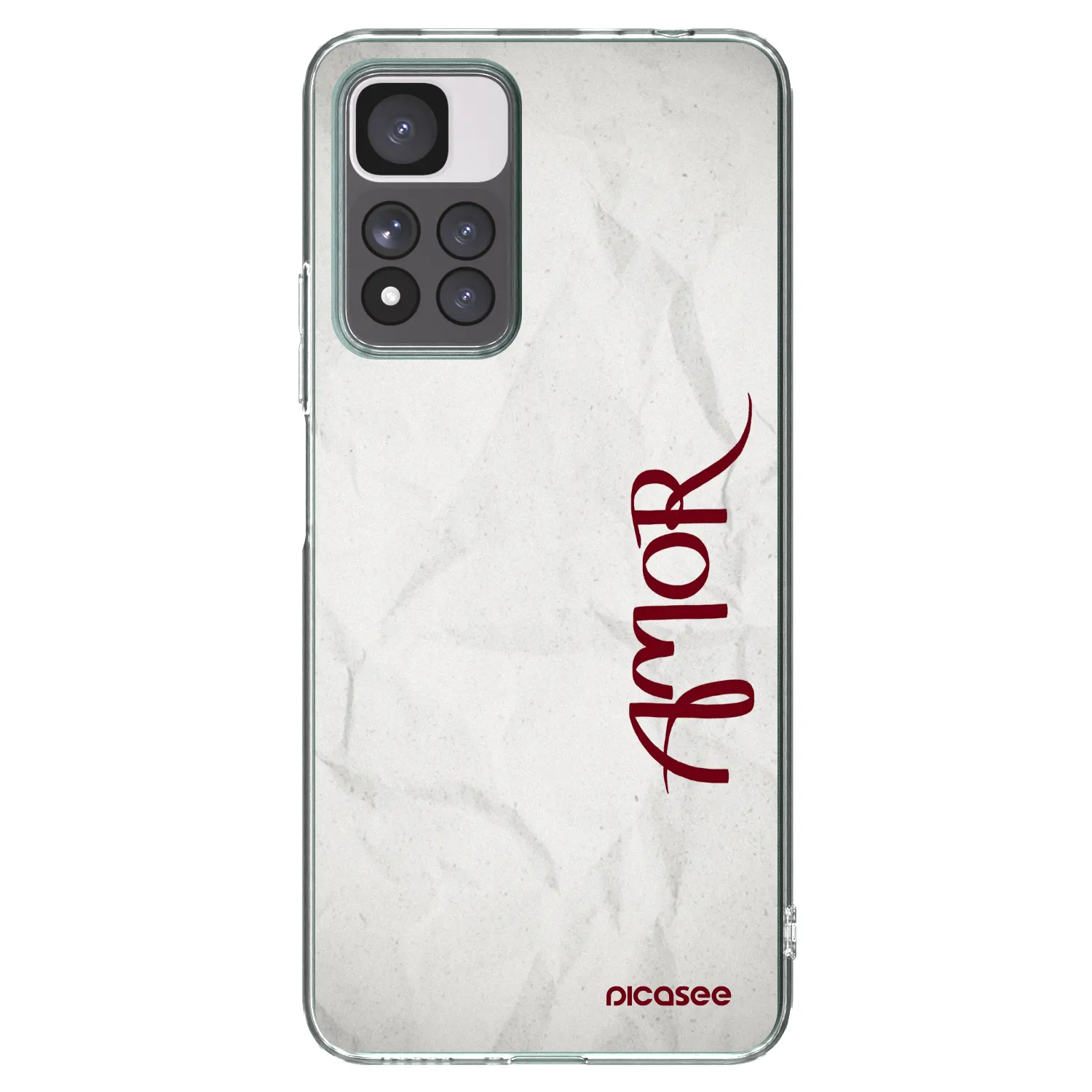 Picasee silikonový průhledný obal pro Xiaomi Redmi Note 11 Pro+ 5G - Amor