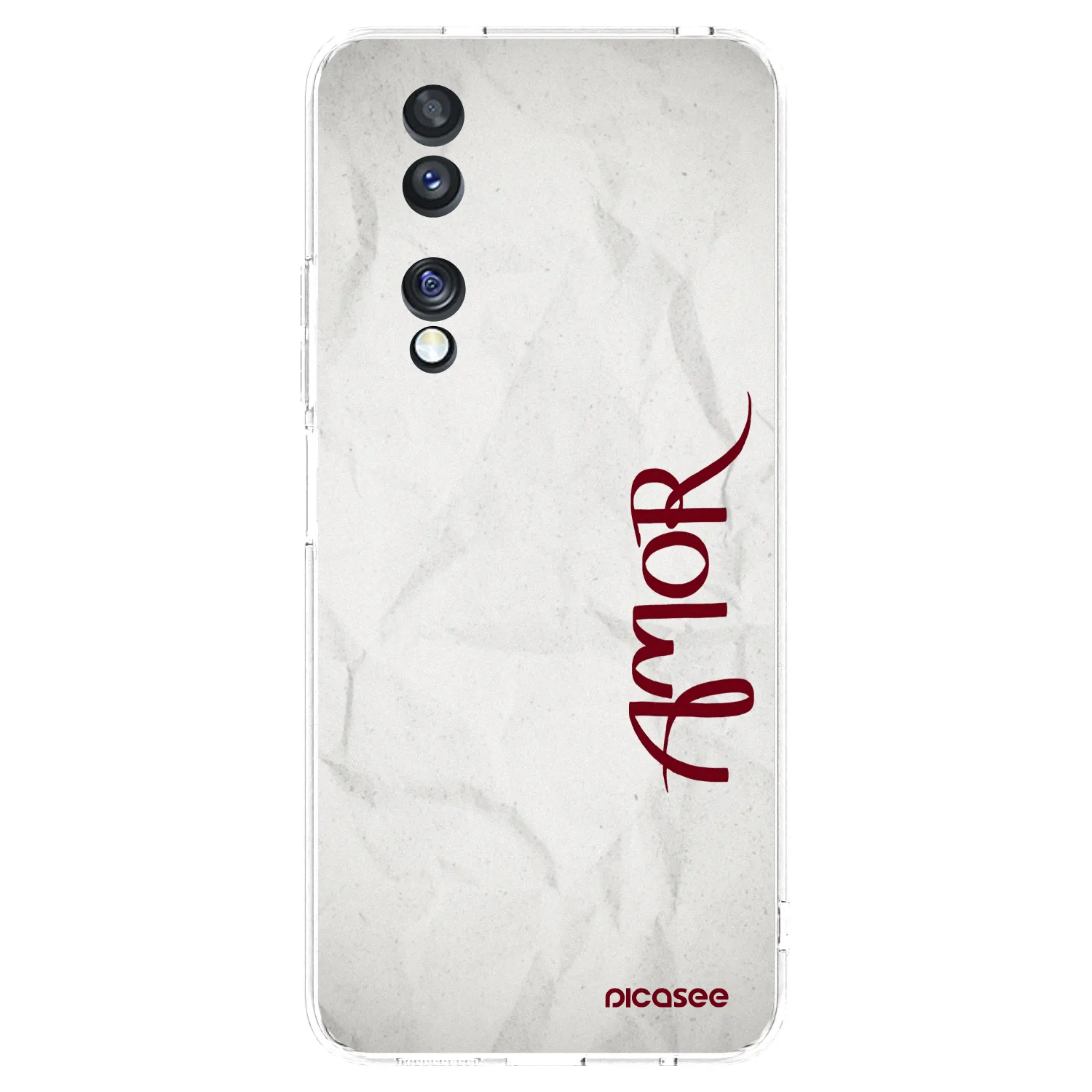 Picasee silikonový průhledný obal pro Honor 70 - Amor