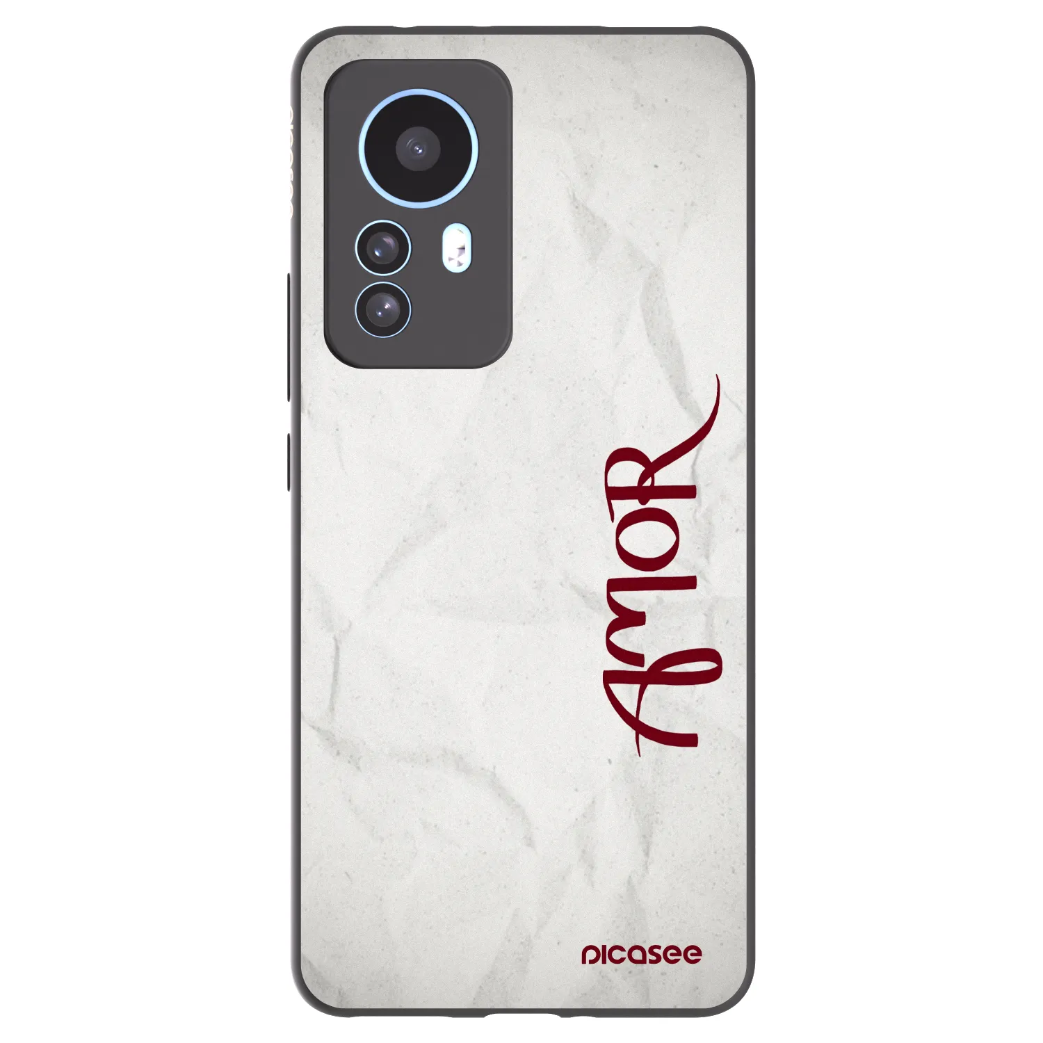 Picasee silikonový černý obal pro Xiaomi 12T Pro - Amor