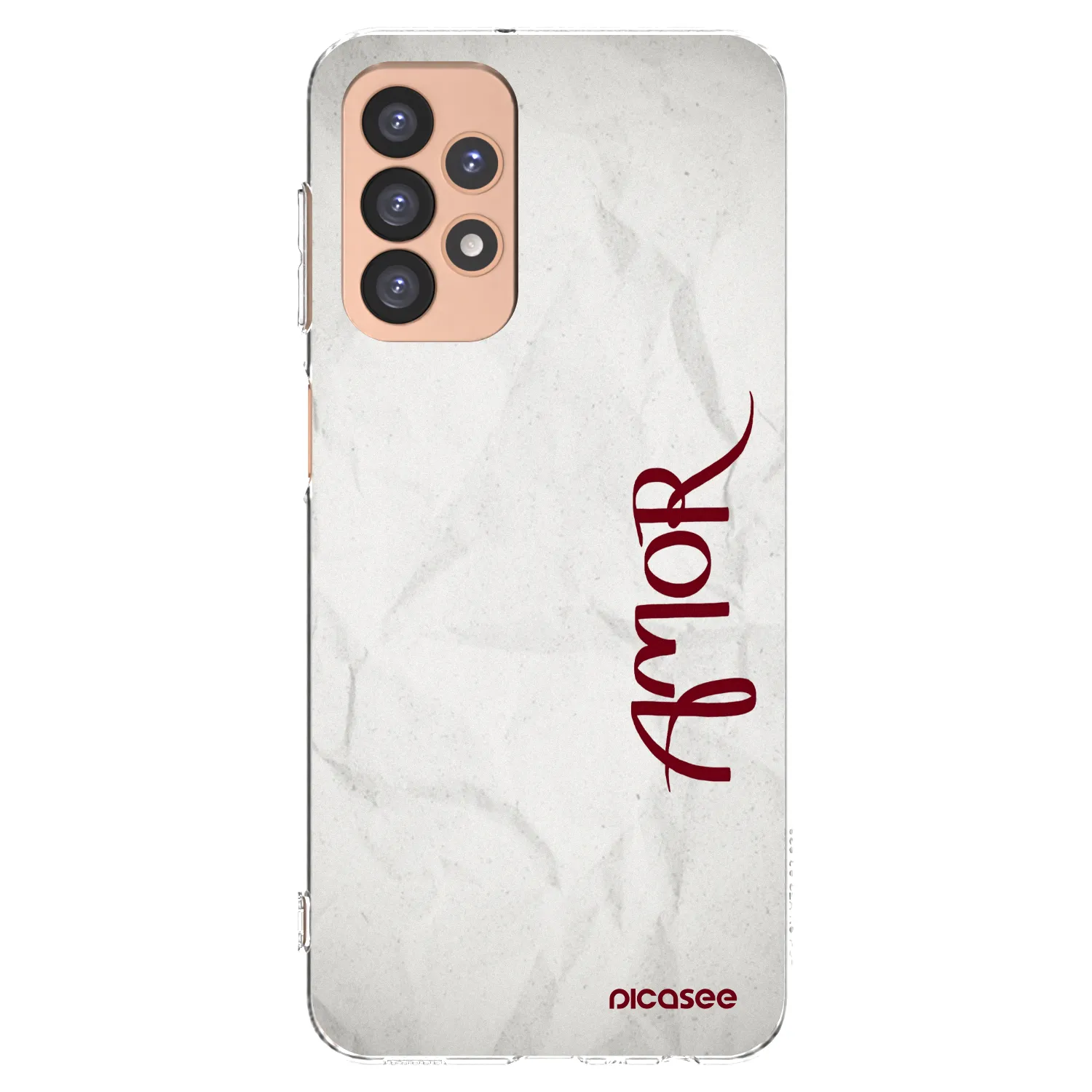 Picasee silikonový průhledný obal pro Samsung Galaxy A23 A236B 5G - Amor