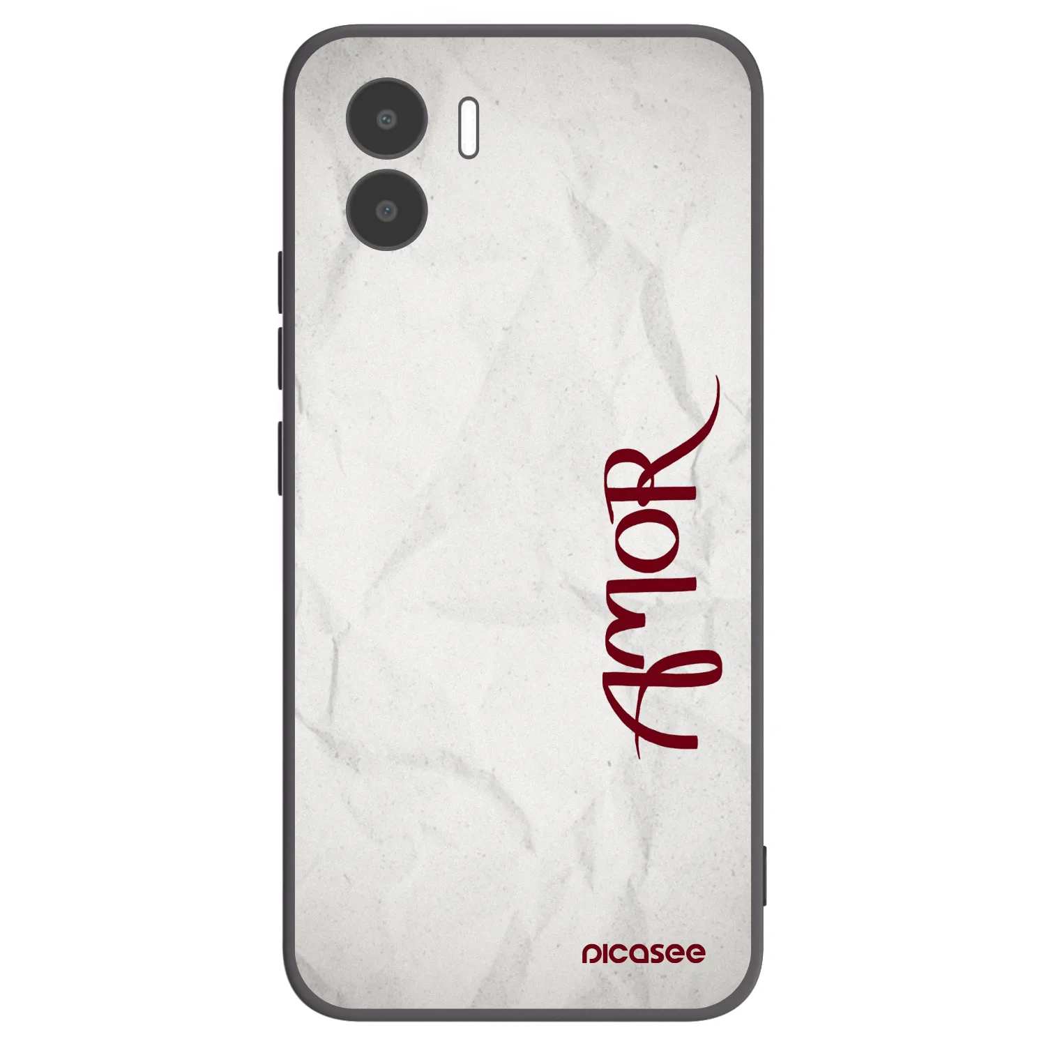 Picasee silikonový černý obal pro Xiaomi Redmi A1 - Amor