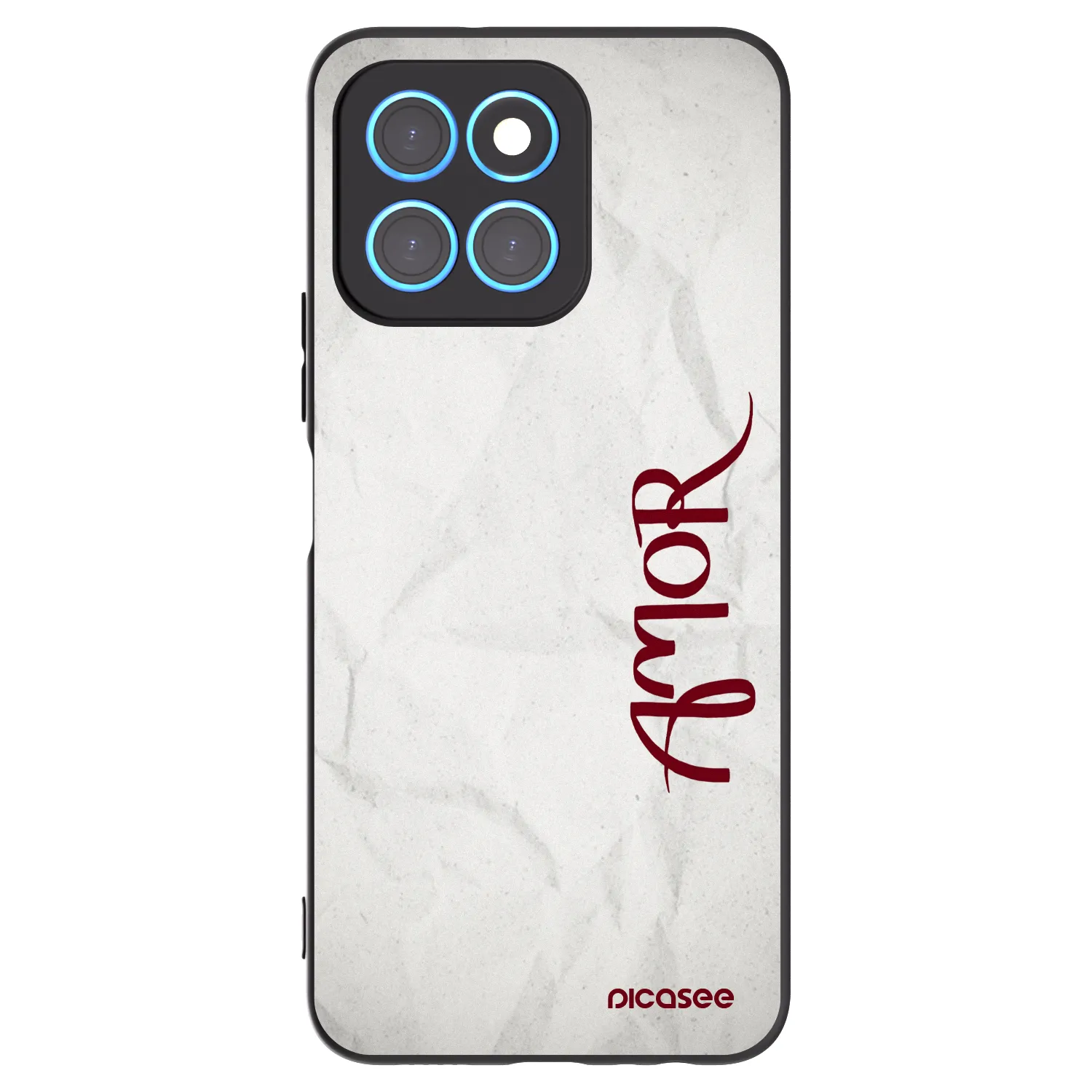 Picasee silikonový černý obal pro Honor X6 - Amor