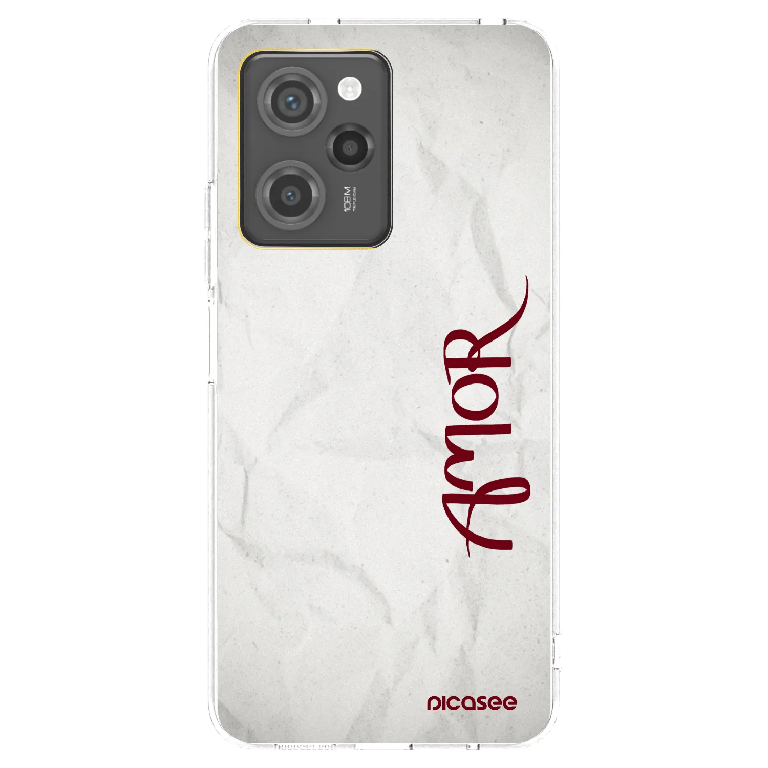 Picasee silikonový černý obal pro Xiaomi Poco X5 Pro - Amor