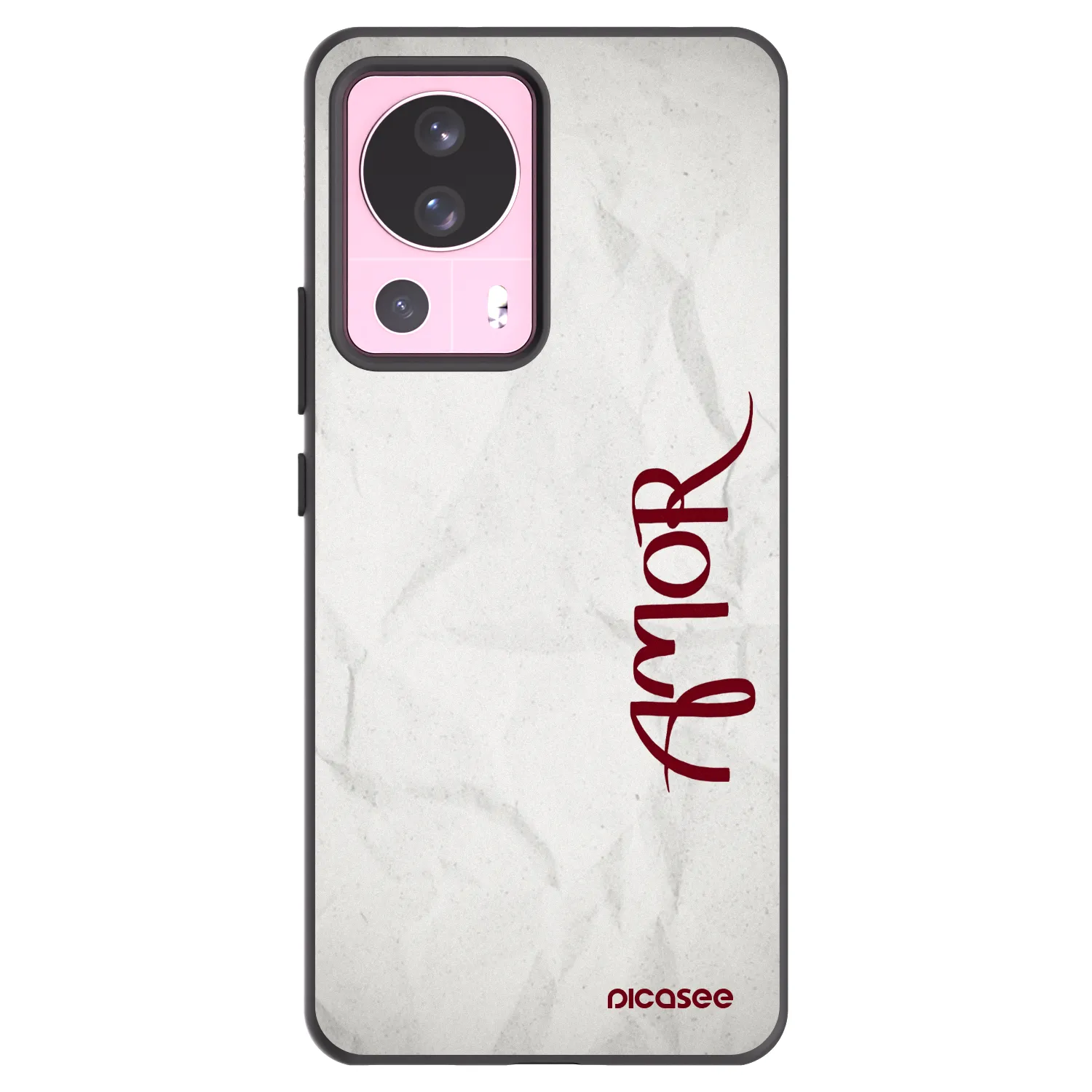 Picasee silikonový černý obal pro Xiaomi 13 Lite - Amor