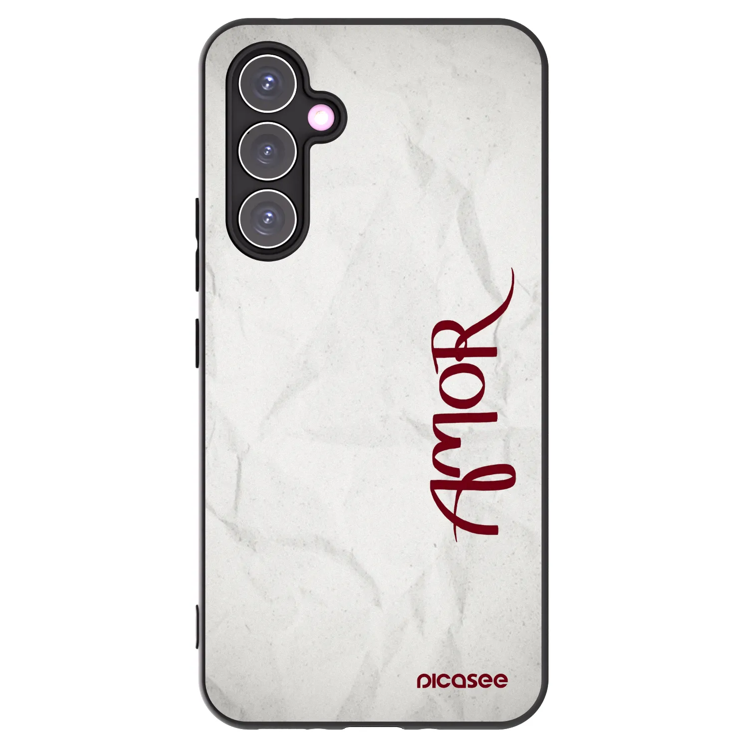 Picasee silikonový černý obal pro Samsung Galaxy A54 5G A546B - Amor