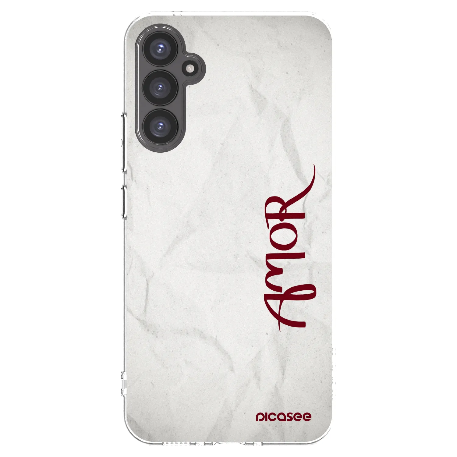 Picasee silikonový průhledný obal pro Samsung Galaxy A34 5G A346B - Amor