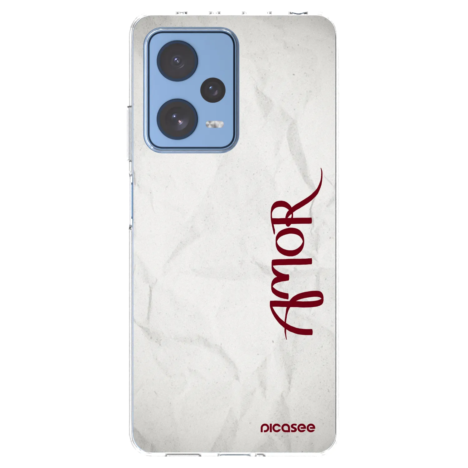 Picasee silikonový průhledný obal pro Xiaomi Redmi Note 12 Pro 5G - Amor