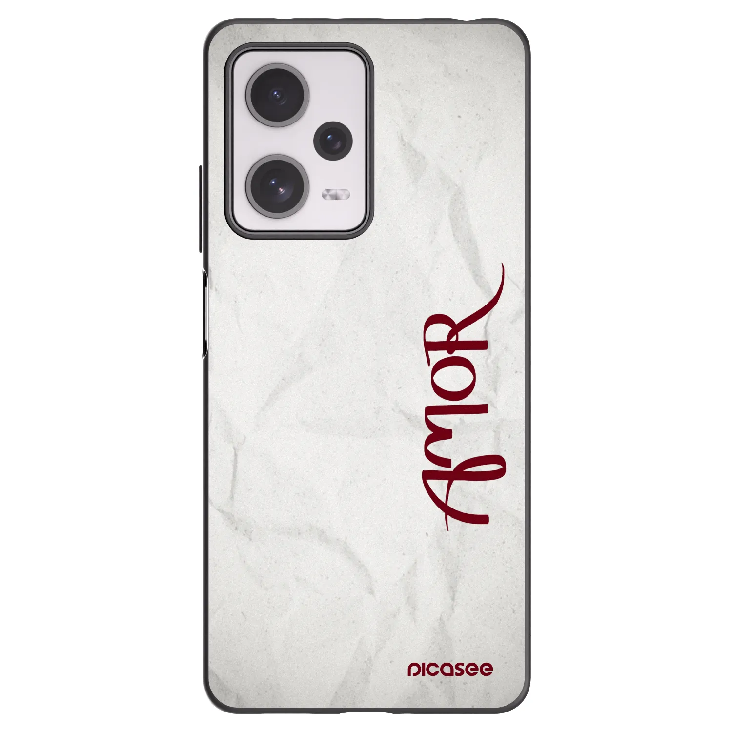 Picasee silikonový černý obal pro Xiaomi Redmi Note 12 Pro+ 5G - Amor