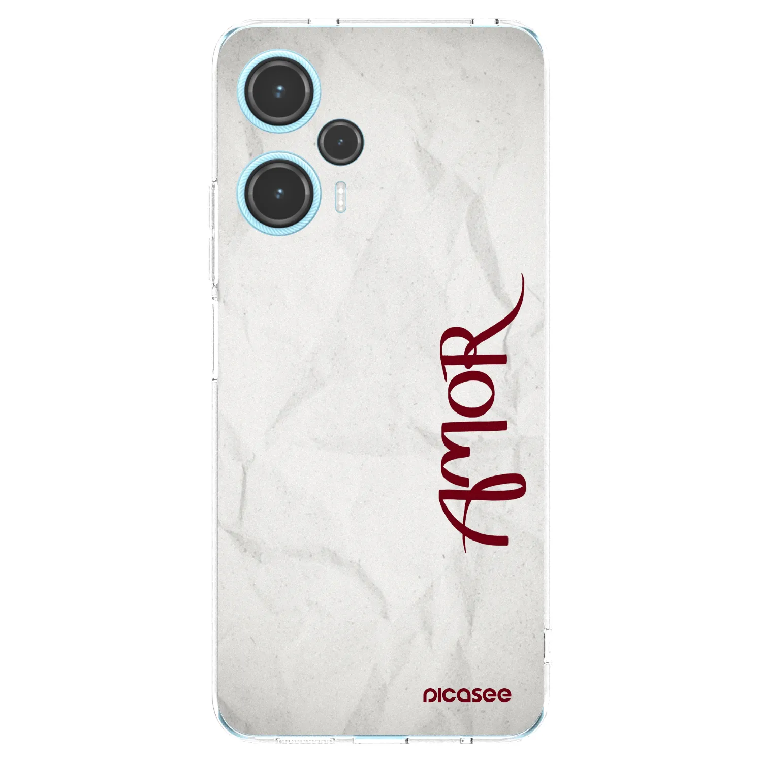 Picasee silikonový průhledný obal pro Xiaomi Poco F5 - Amor