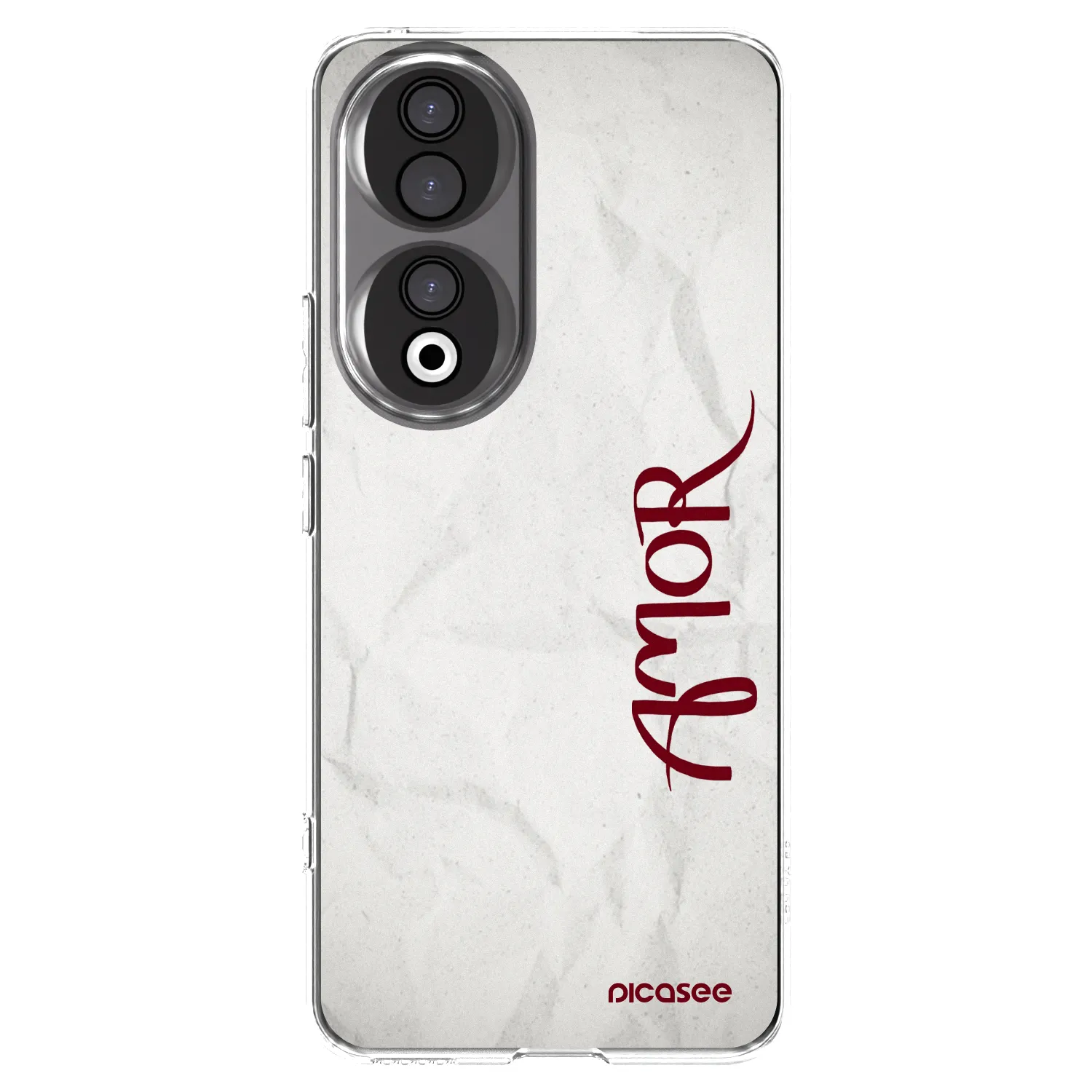 Picasee silikonový průhledný obal pro Honor 90 5G - Amor