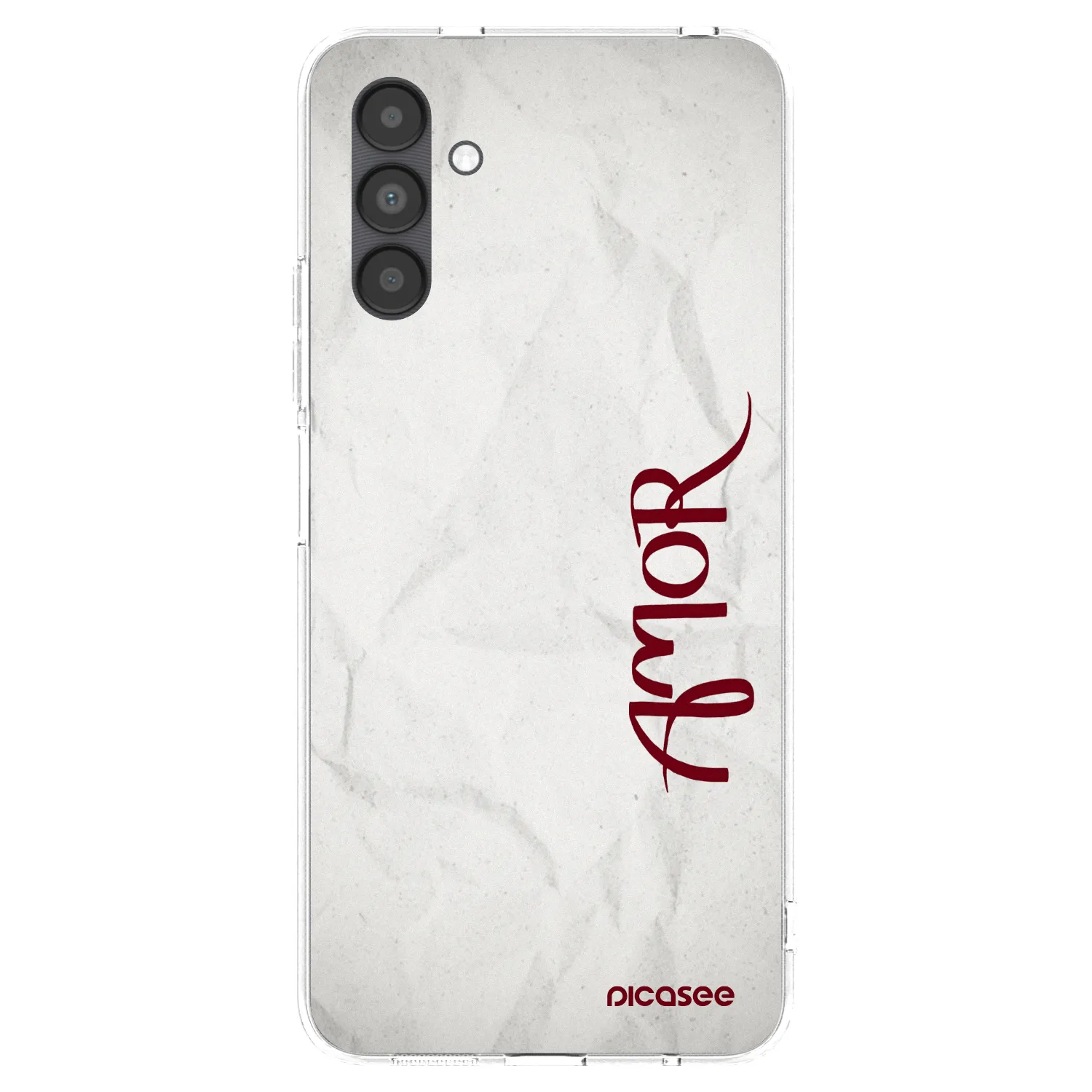 Picasee silikonový průhledný obal pro Samsung Galaxy A04s A047F - Amor