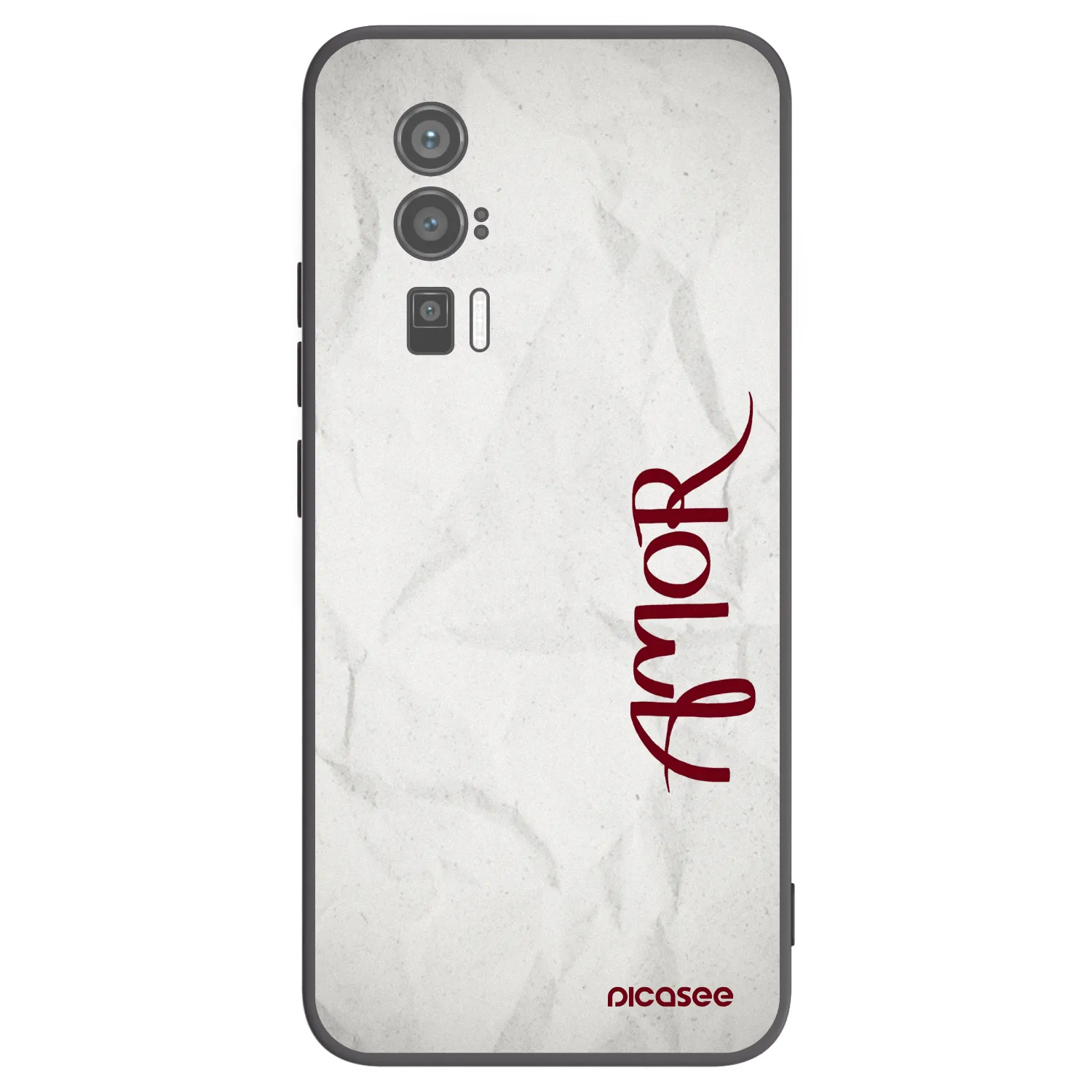 Picasee silikonový černý obal pro Xiaomi Poco F5 Pro 5G - Amor