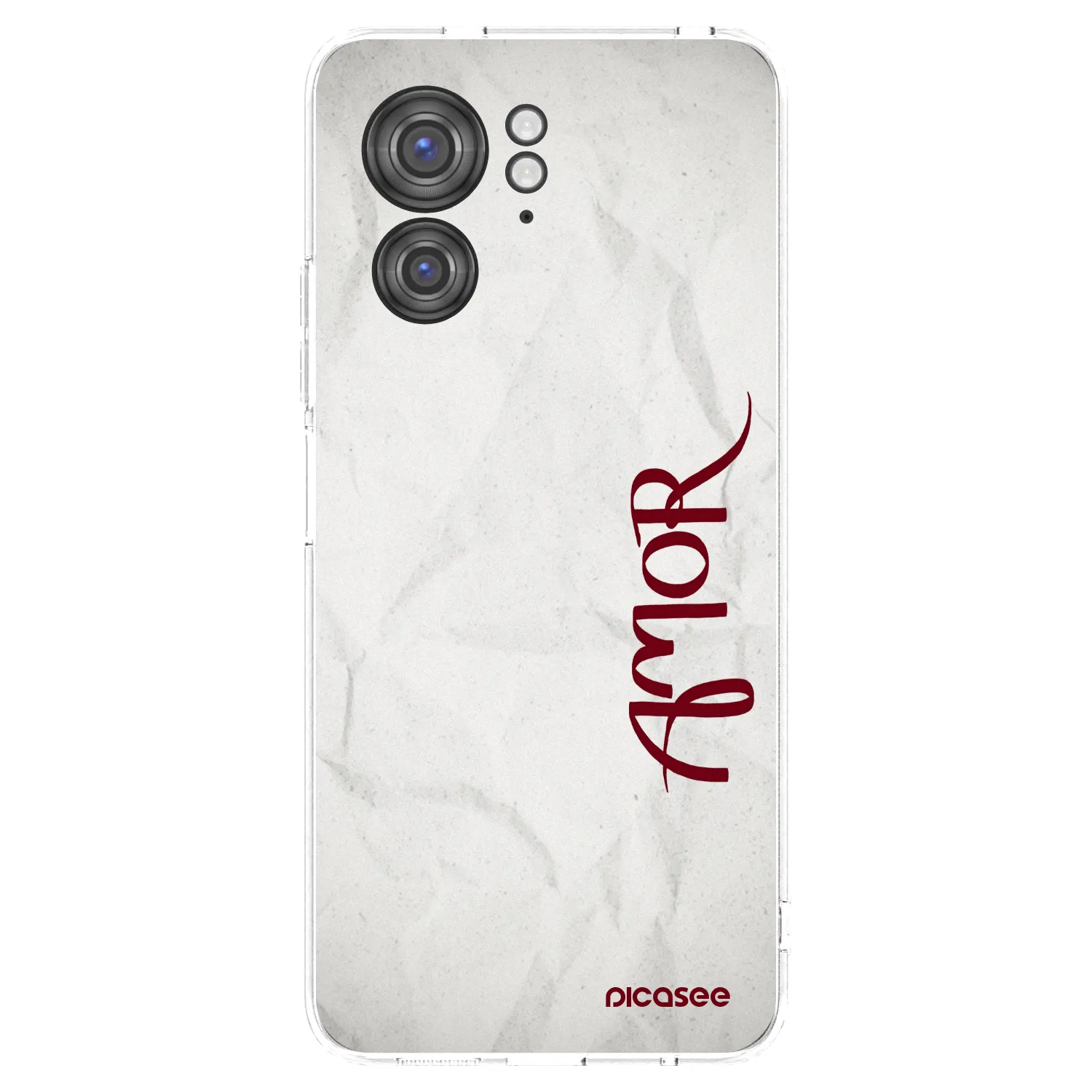 Picasee silikonový průhledný obal pro Motorola Edge 40 - Amor