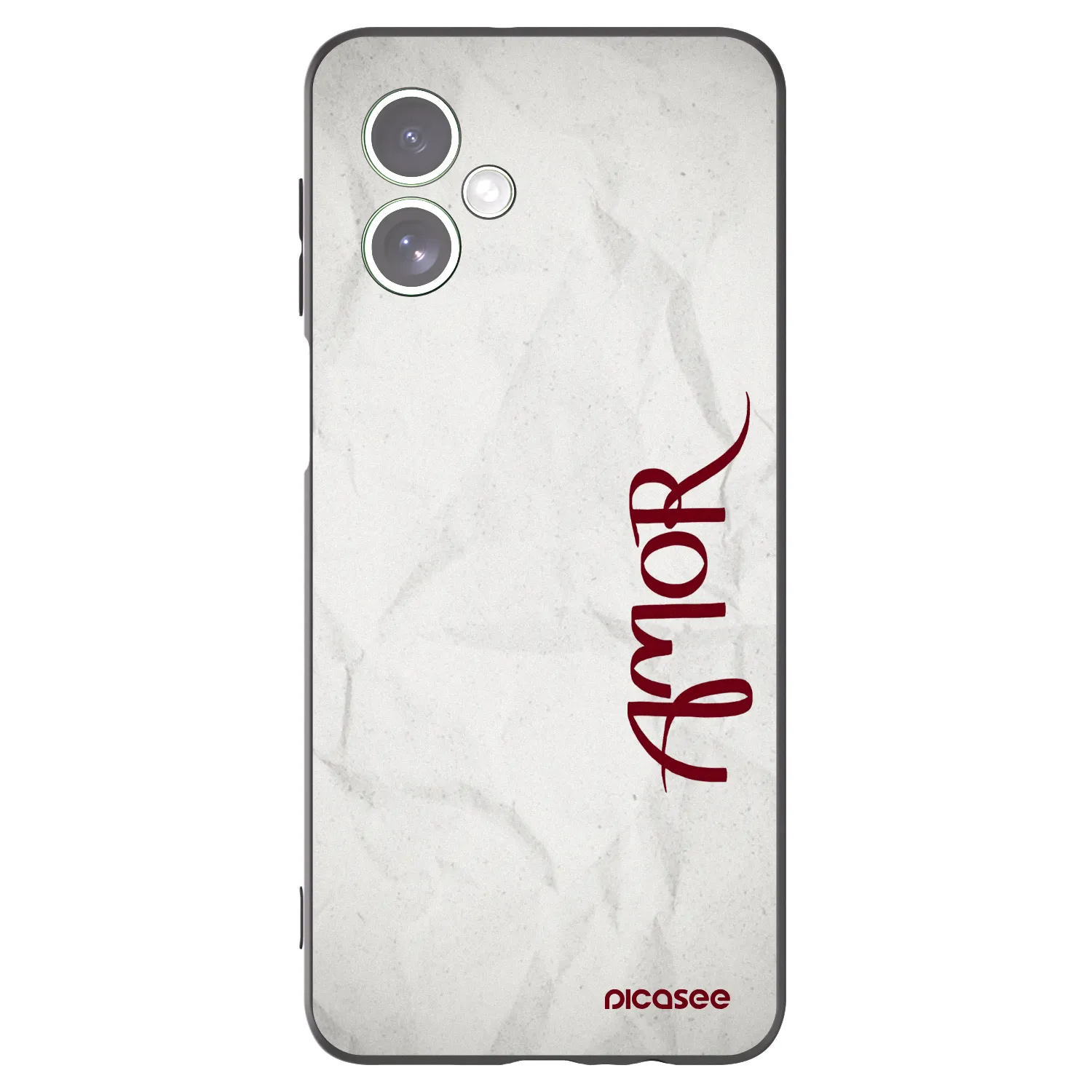 Picasee silikonový černý obal pro Motorola Moto G54 5G - Amor