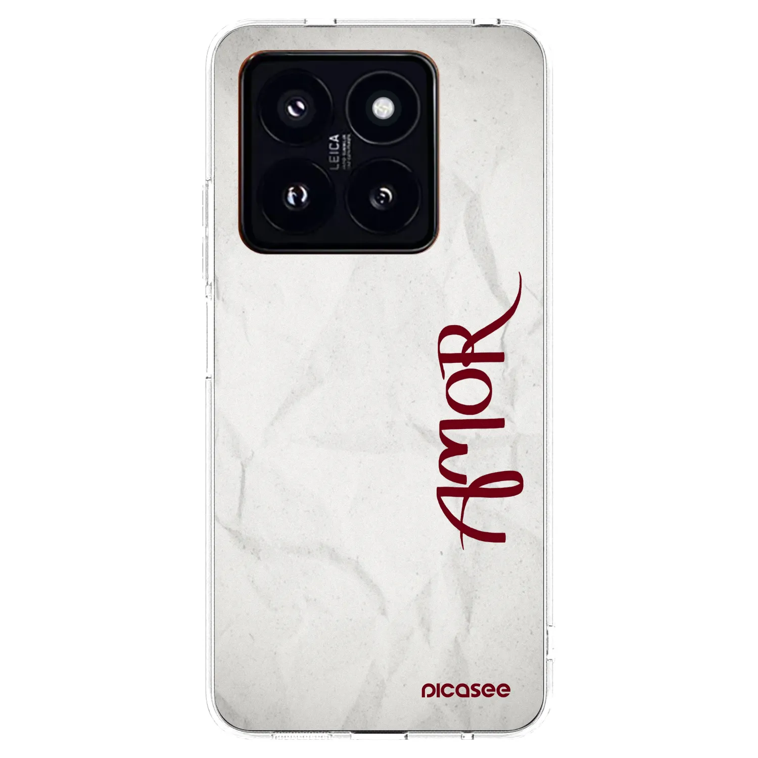 Picasee silikonový průhledný obal pro Xiaomi 14 Pro - Amor