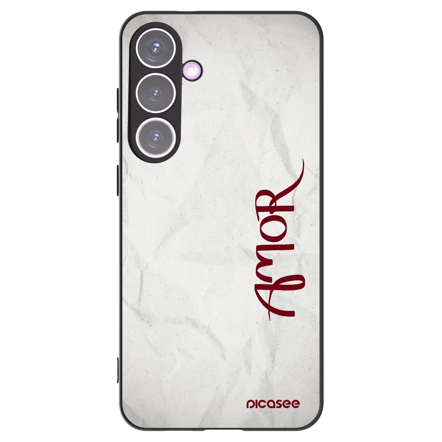 Picasee silikonový černý obal pro Samsung Galaxy S24+ S926B 5G - Amor