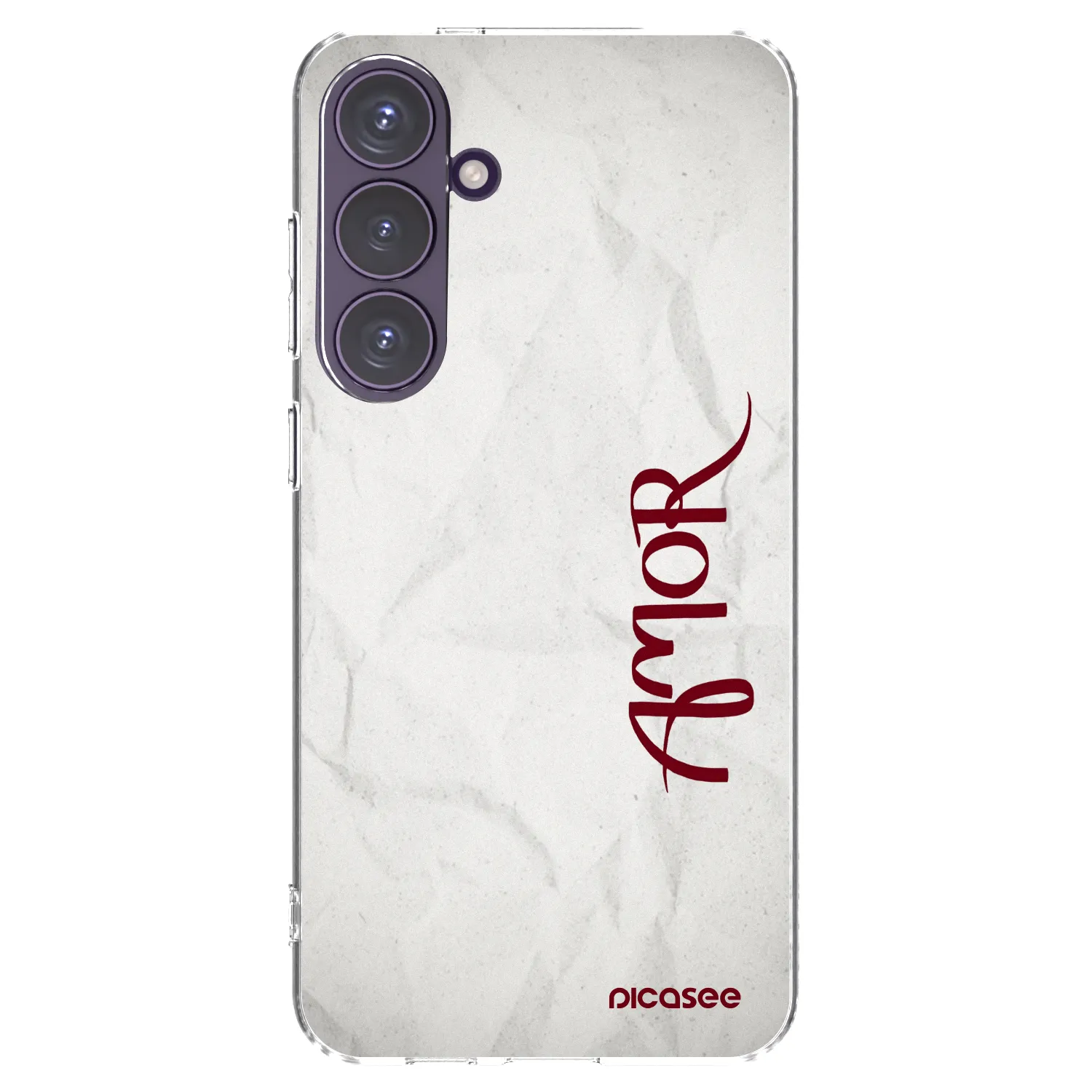 Picasee silikonový průhledný obal pro Samsung Galaxy S24+ S926B 5G - Amor