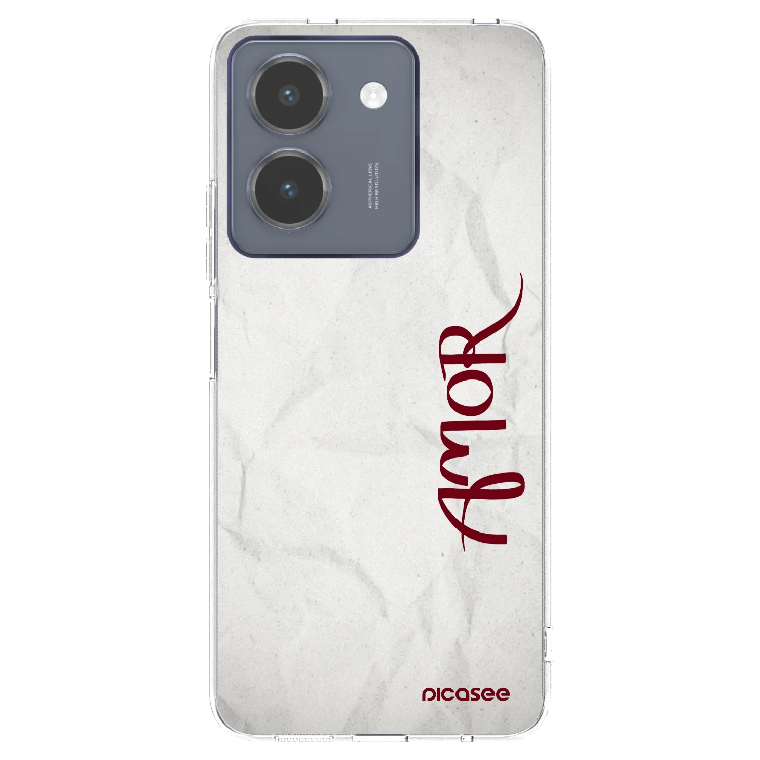 Picasee silikonový průhledný obal pro Vivo Y36 4G - Amor