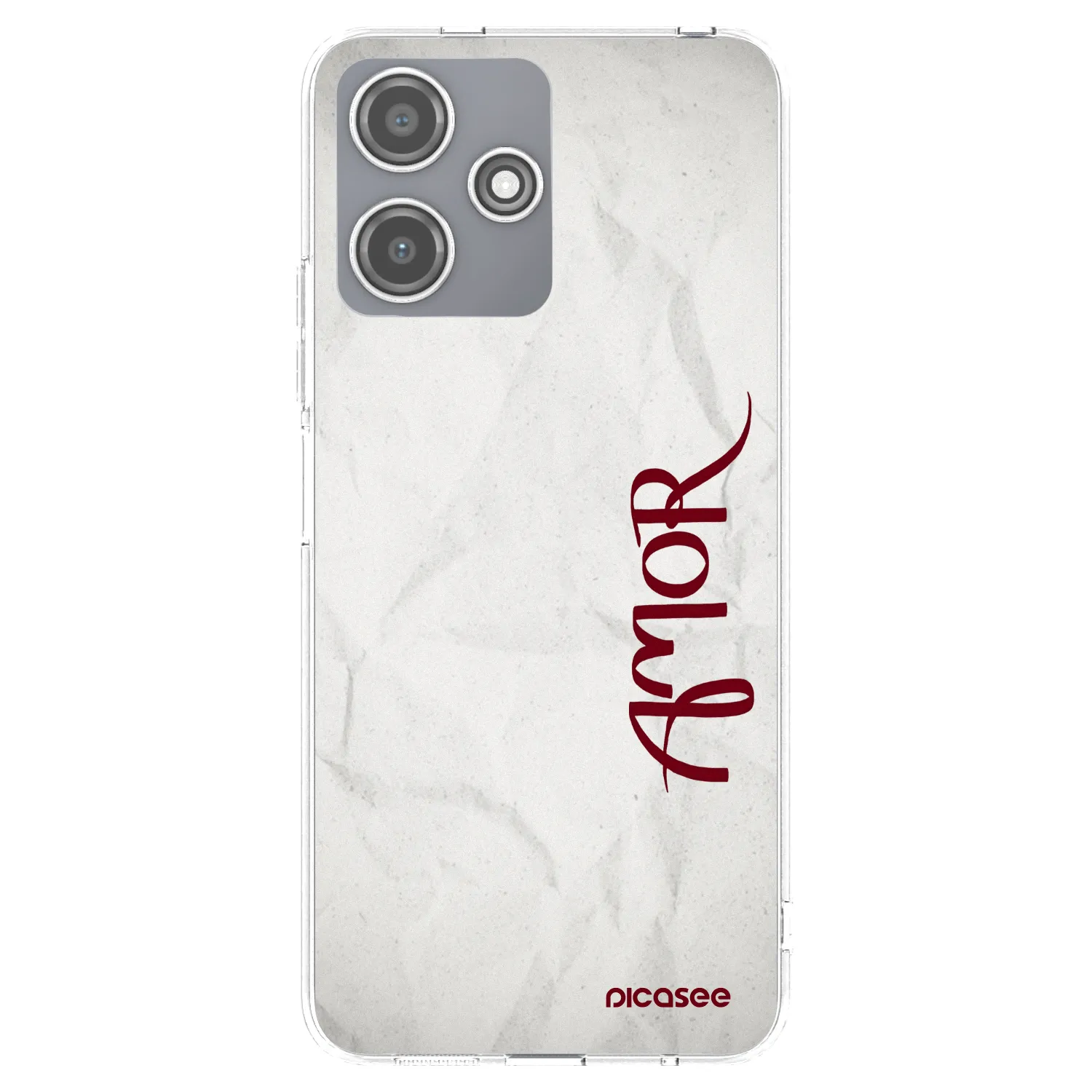 Picasee silikonový průhledný obal pro Xiaomi Redmi 12 5G - Amor