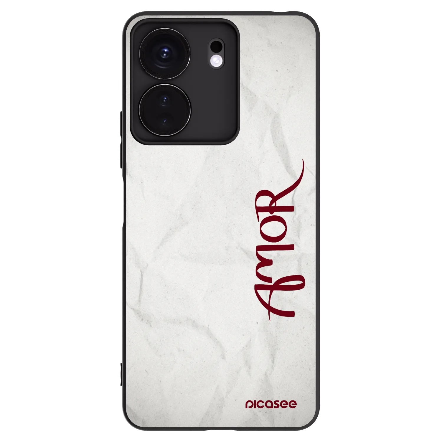 Picasee silikonový černý obal pro Xiaomi Redmi 13C 4G - Amor